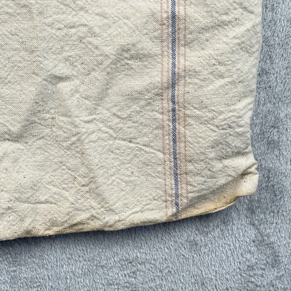 Vintage Bemis A Seamless Cloth Cotton Grain Feed Flour Sack Primitive Country